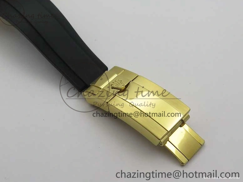 Best AAA Replica Sites YG (Free Black Noob V3 Edition SS Best Strap Strap) Dial Vibrant Daytona YG 116518 904L Plated Extra on 3208 Rubber 1:1 Black SA4130 Case 0117